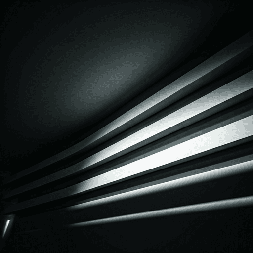 Detalle arquitectónico minimalista, líneas limpias y sombras suaves.